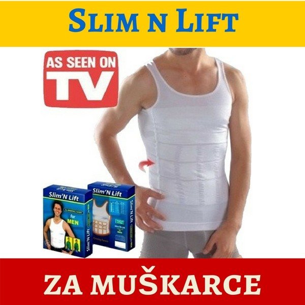 Slim n Lift - Super steznik/majica za mršavljenje za muškarce