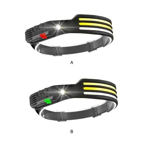 Punjiva LED led lampa sa trakom za glavu - Slika 7