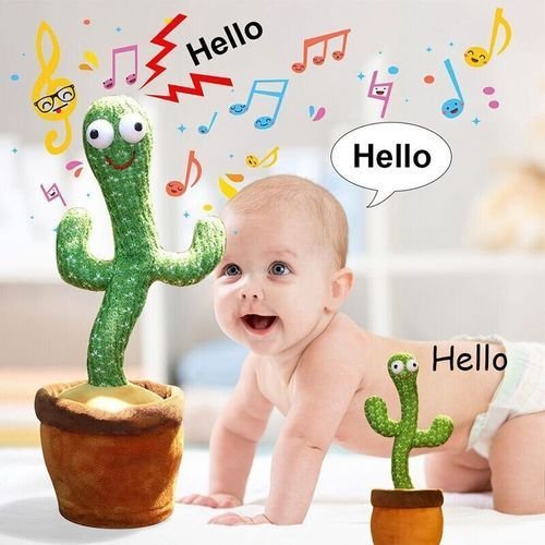 Muzički kaktus - Peva, pleše, svetli i ponavlja reči - Slika 2