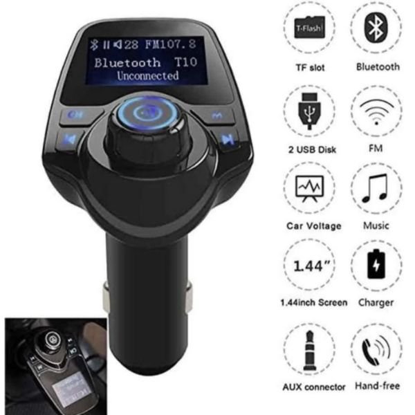 Auto punjač - MP3 FM - Transmiter Bluetooth A32 - Slika 2