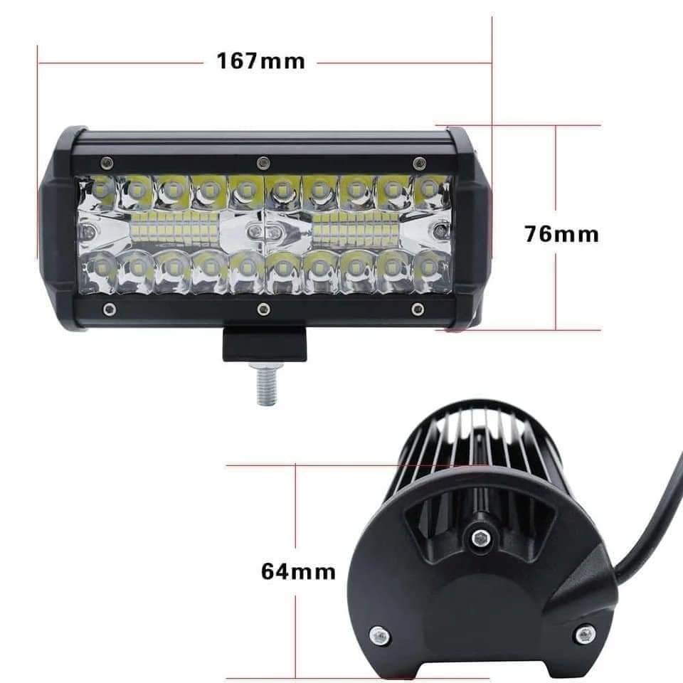 LED radni far 120W 40 dioda - Slika 4