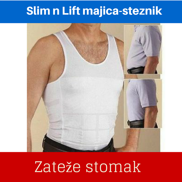 Slim n Lift - Super steznik/majica za mršavljenje za muškarce - Slika 3