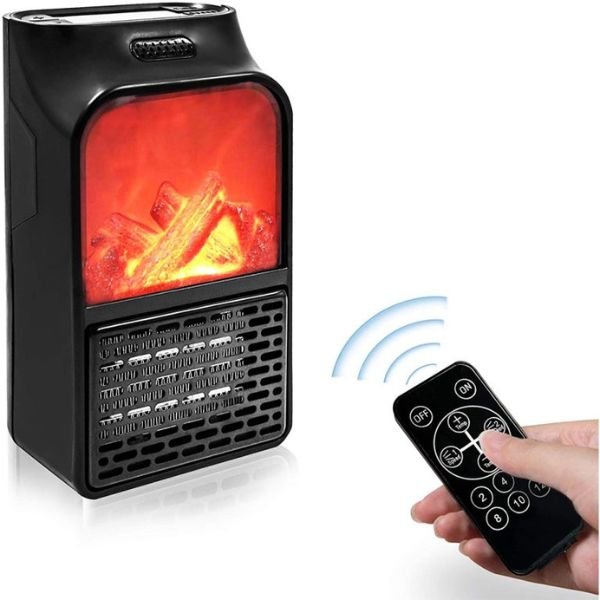 Flame Heater - Ručna grejalica sa efektom plamena sa daljinskim 1000W - Slika 2