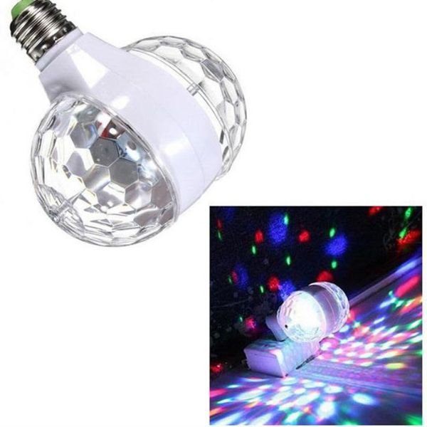 LED RGB rotirajuća disko sijalica - Slika 2