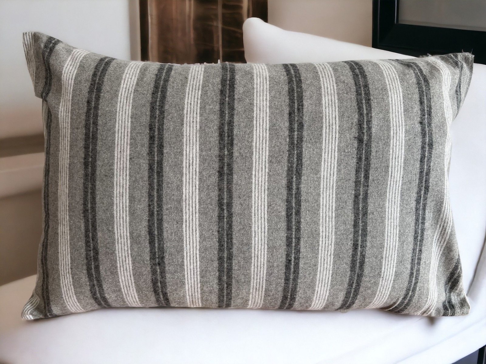 Jastucnica Flanel 40x60cm grey/white
