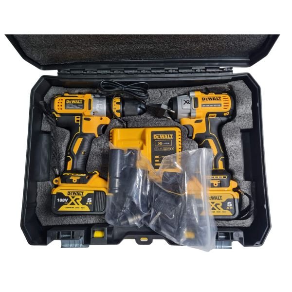 Set Aku Udarni odvijač i Aku šrafilica Dewalt - Slika 2