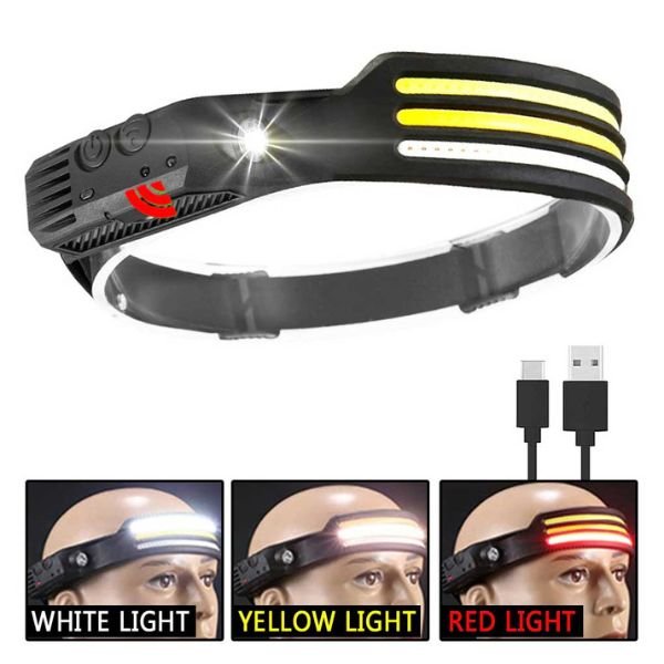 Punjiva LED led lampa sa trakom za glavu - Slika 6