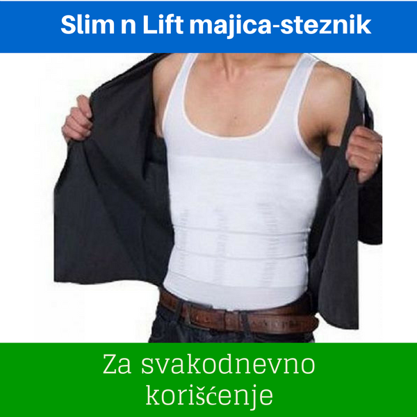 Slim n Lift - Super steznik/majica za mršavljenje za muškarce - Slika 4