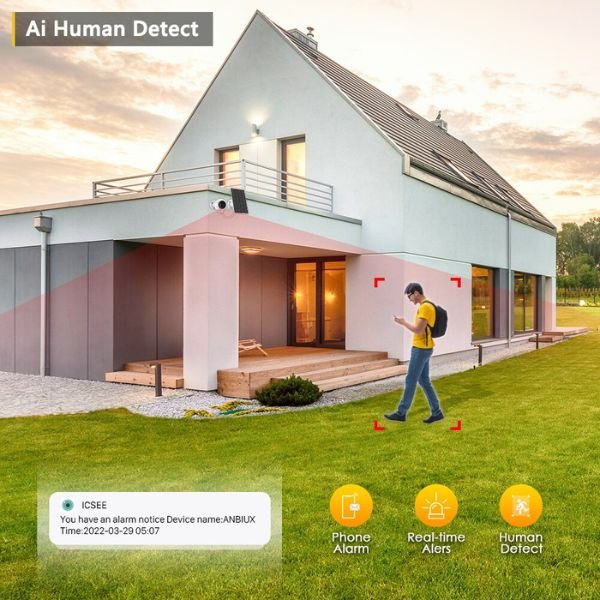 Solarna vodootporna WiFi kamera - Slika 5