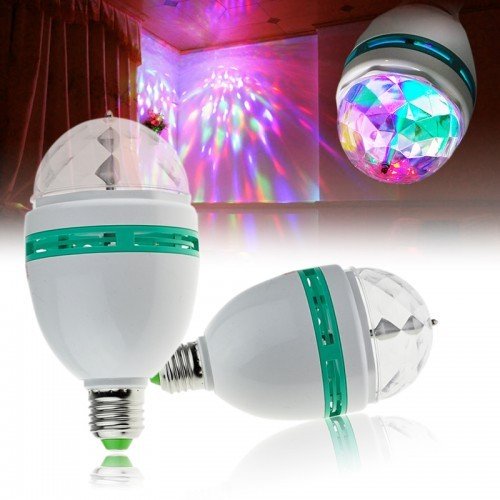 LED rotirajuća disko sijalica - Slika 2