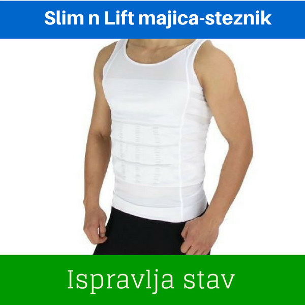 Slim n Lift - Super steznik/majica za mršavljenje za muškarce - Slika 5