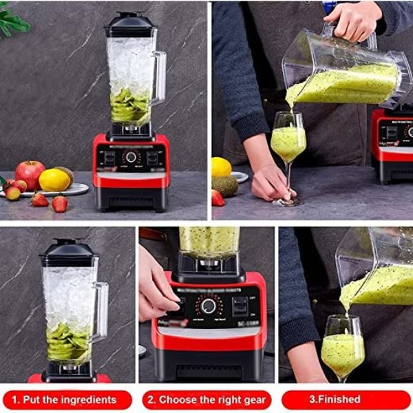 Profesionalni blender i sokovnik za voće i povrće - Slika 4