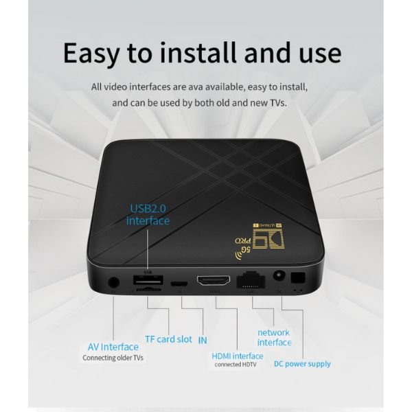 TV Box - Ultra 4K HD Smart TV - Slika 4