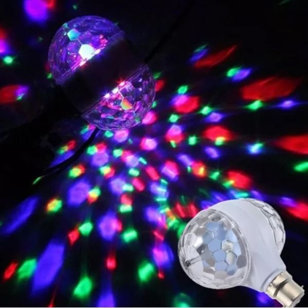 LED RGB rotirajuća disko sijalica - Slika 5