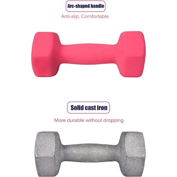Set tegova za vežbanje - 9kg - Slika 3