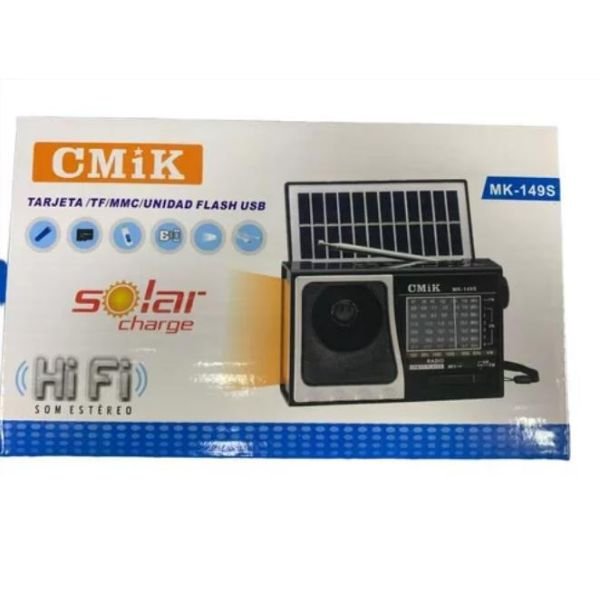 Bluetooth kamping solarni radio CMIK MK-149S - Slika 2