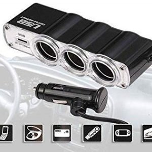 3u1 Utičnica za Auto-upaljač i 1xUSB Port