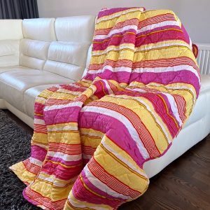 Prekrivač 140x200cm mikrofiber Pink