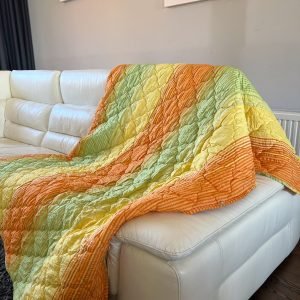 Prekrivač 140x200cm mikrofiber Orange