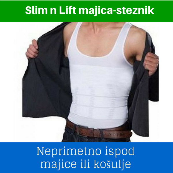 Slim n Lift - Super steznik/majica za mršavljenje za muškarce - Slika 7