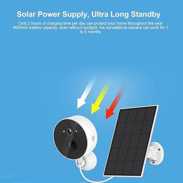 Solarna vodootporna WiFi kamera - Slika 2