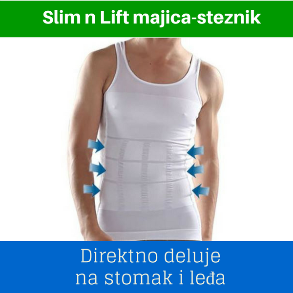 Slim n Lift - Super steznik/majica za mršavljenje za muškarce - Slika 8