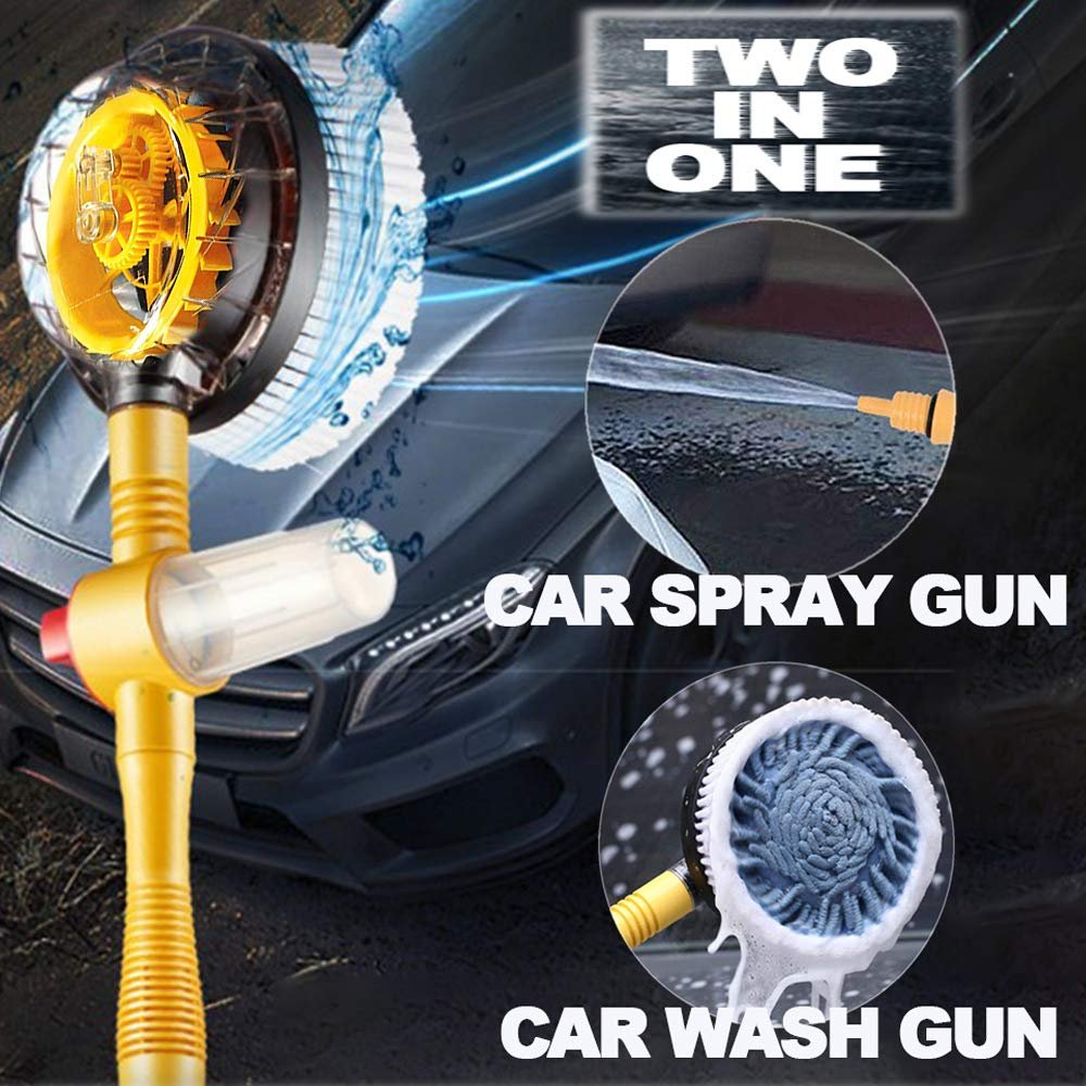 Turbo Shine - Četka za pranje auta sa dozerom za sapunicu - Slika 6