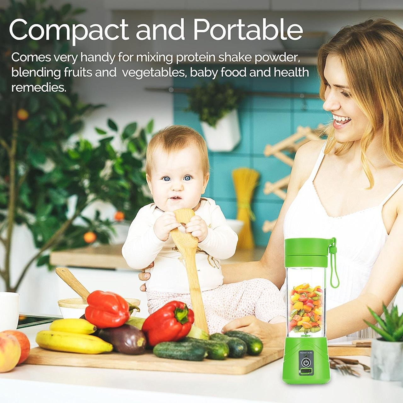 Kaxile - Prenosivi Smoothie blender (smuti, smudi) - Slika 7