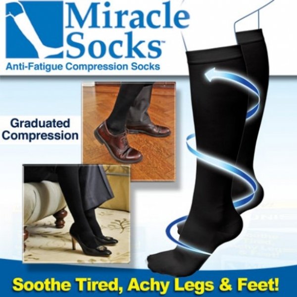 Kompresivne čarape Miracle Socks - 2 za 999din.! - Slika 2