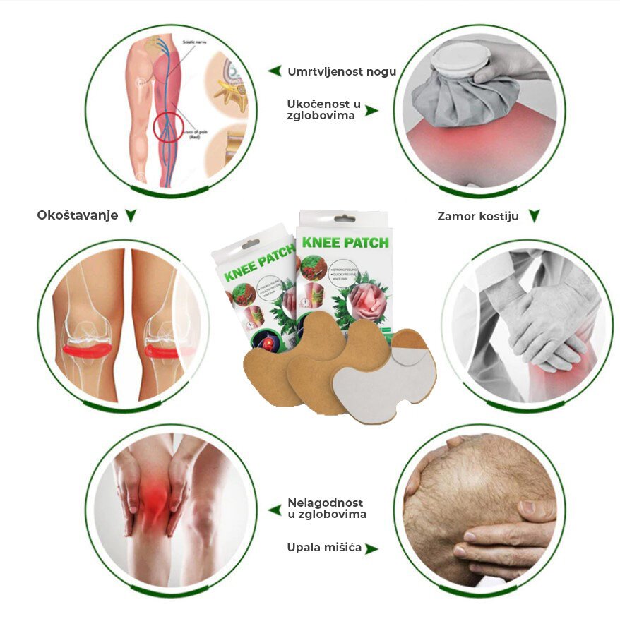 Knee patch – flasteri za bolove u kolenima - Slika 4