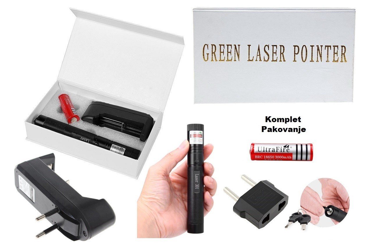 Zeleni laser - Green Laser Pointer - Slika 4