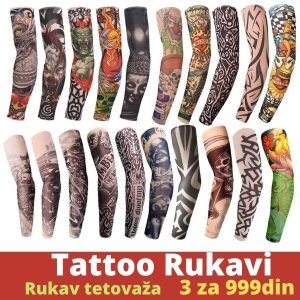 Tetovaža (tattoo) rukavi 3 za 999din