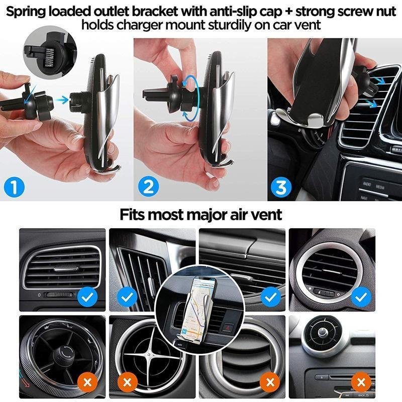 Auto bežični punjač za mobilni telefon - Slika 3