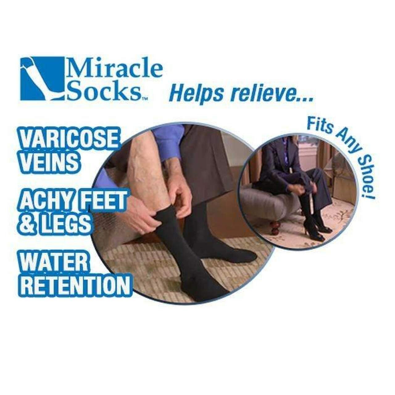 Kompresivne čarape Miracle Socks - 2 za 999din.! - Slika 3