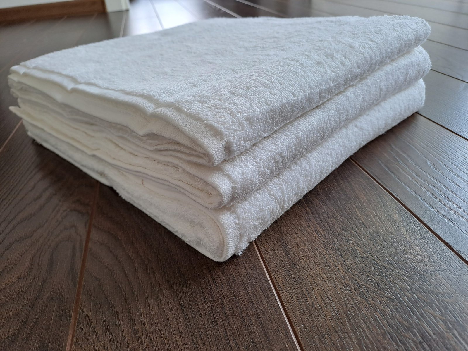Peškir Hotelski Glat 550g/m2 50x100 Beli - Slika 2
