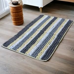 Prostirka pletenica 50x80cm Yellow