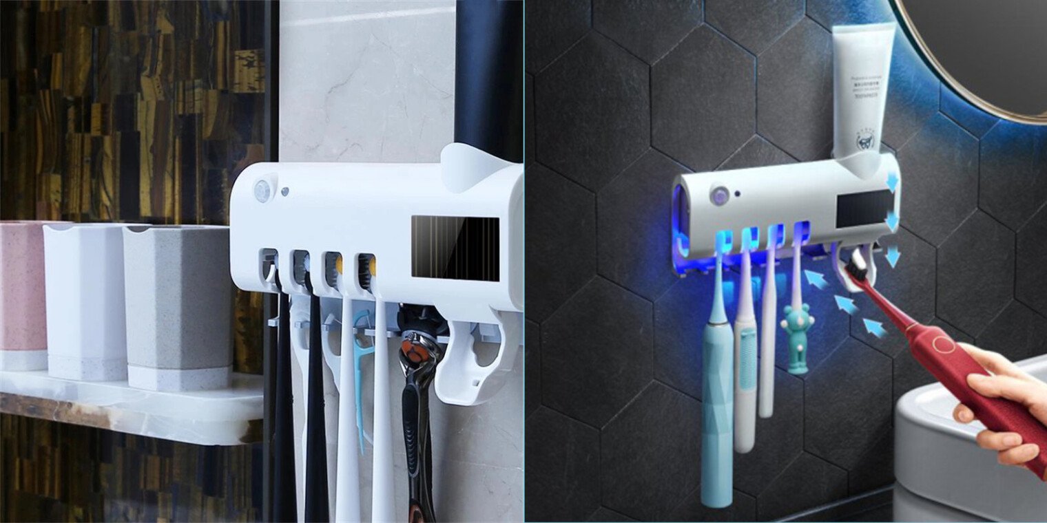 3u1 sterilizator, držač četkica i dozer za pastu - Slika 6