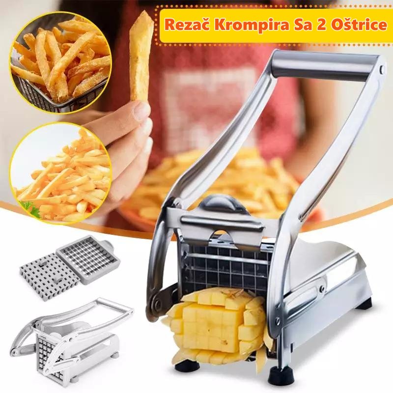 Secko za pravljenje pomfrita od krompira i povrća - Slika 5