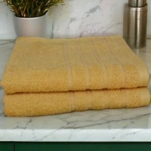 Peškir Indy 70x140cm 550g/m2 Bordura Žuti