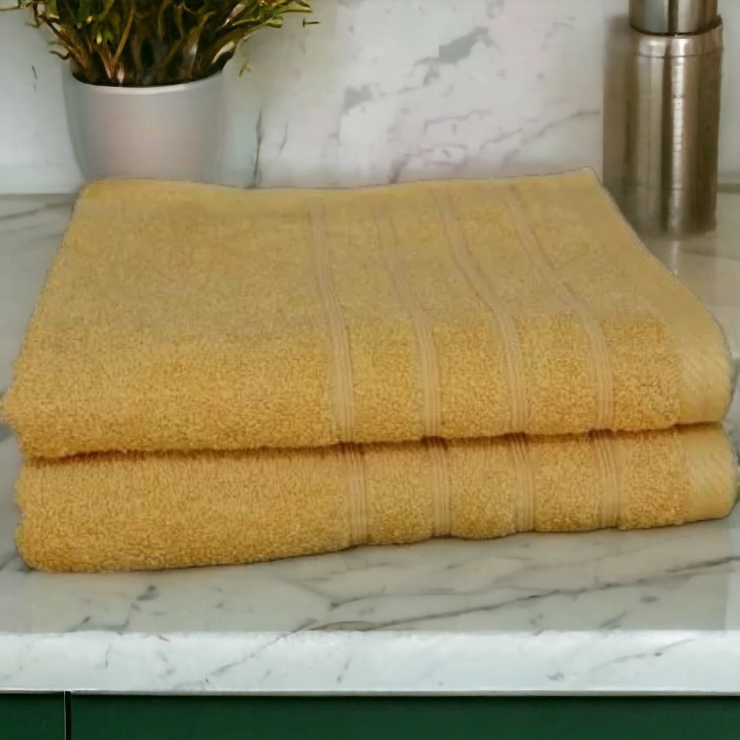Peškir Indy 70x140cm 550g/m2 Bordura Žuti
