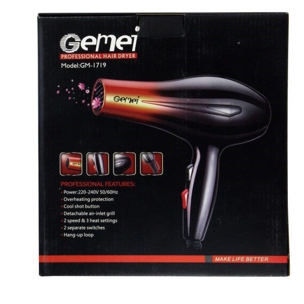 Profesionalni fen za kosu - Gemei Gm-1719 /1800W - Slika 6